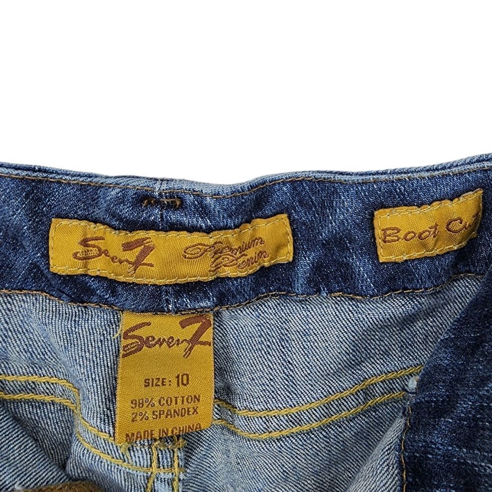 Seven7~ Boot Cut Jeans with Stretch - Picture 5 of 12
